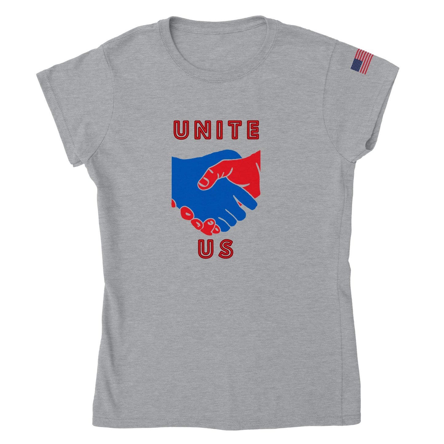 Share your Pride in our Country this Election Season - with our Classic Womens Crewneck T-shirt